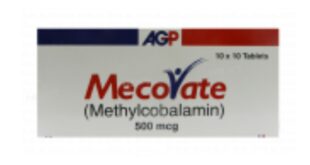MECOVATE TABLET 500MCG 100S